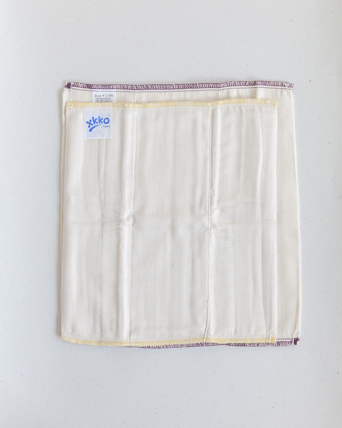 XKKO Prefolds Newborn - 6er Pack | zerohero.ch