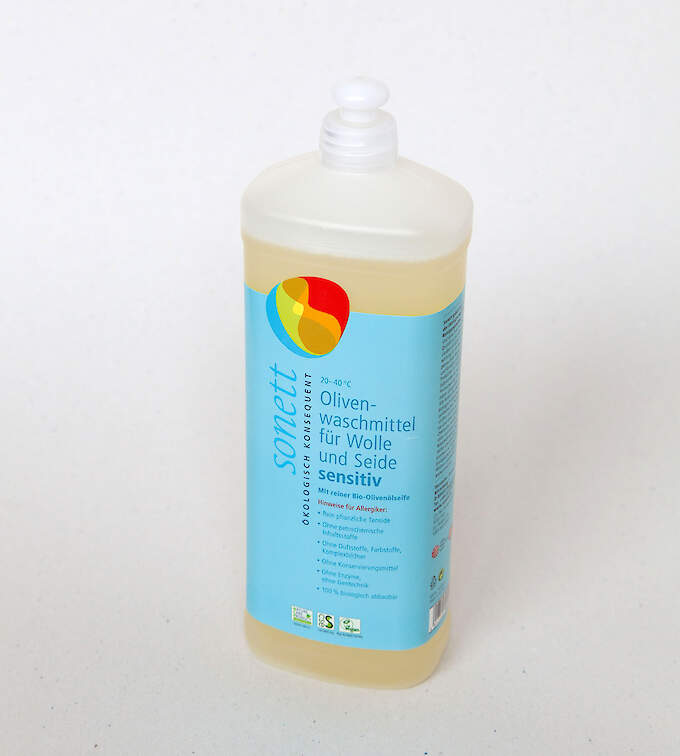 Sonett Olivenwaschmittel für Wolle & Seide sensitiv