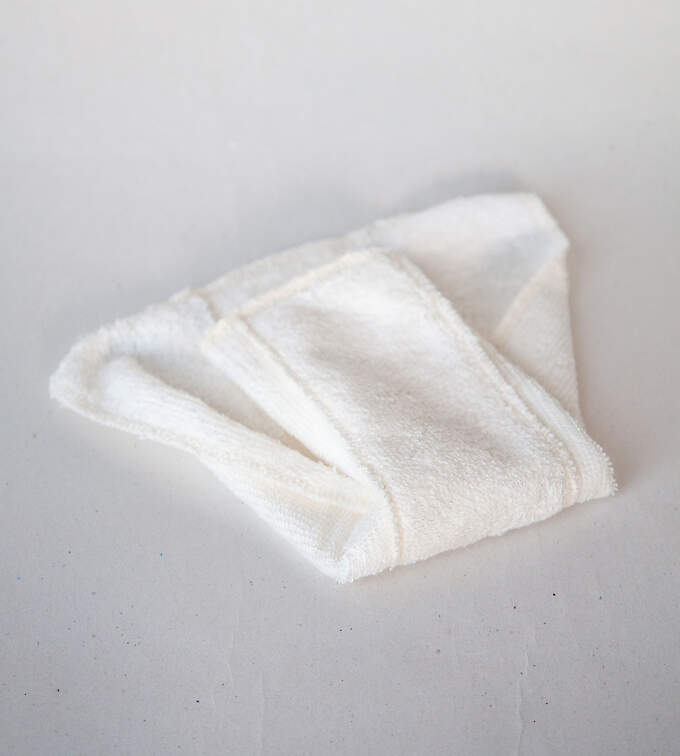 Blümchen Bambus Frottee Prefold 5er Set