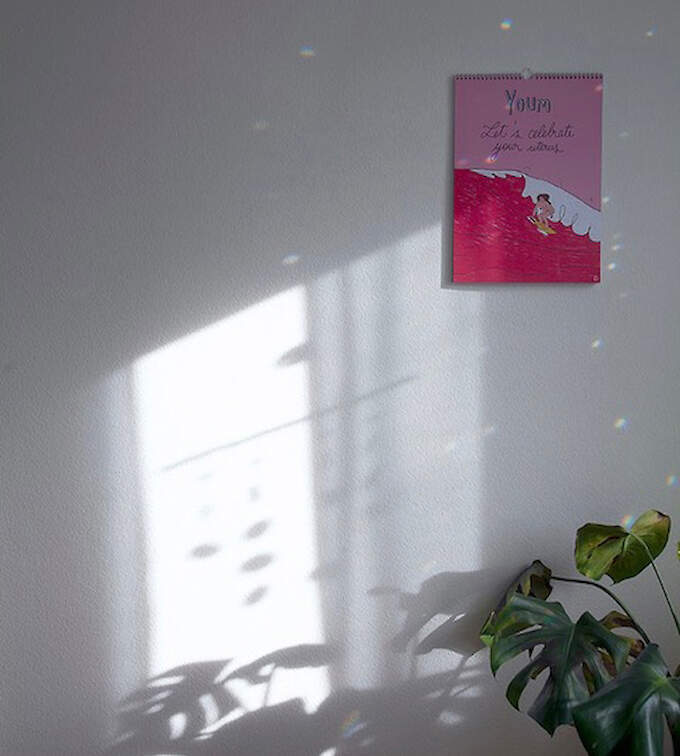 Youm Menstruations-Wandkalender