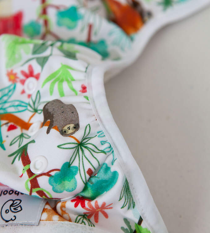 Bamboolik Höschenwindel Bio-Baumwolle mit Einlage