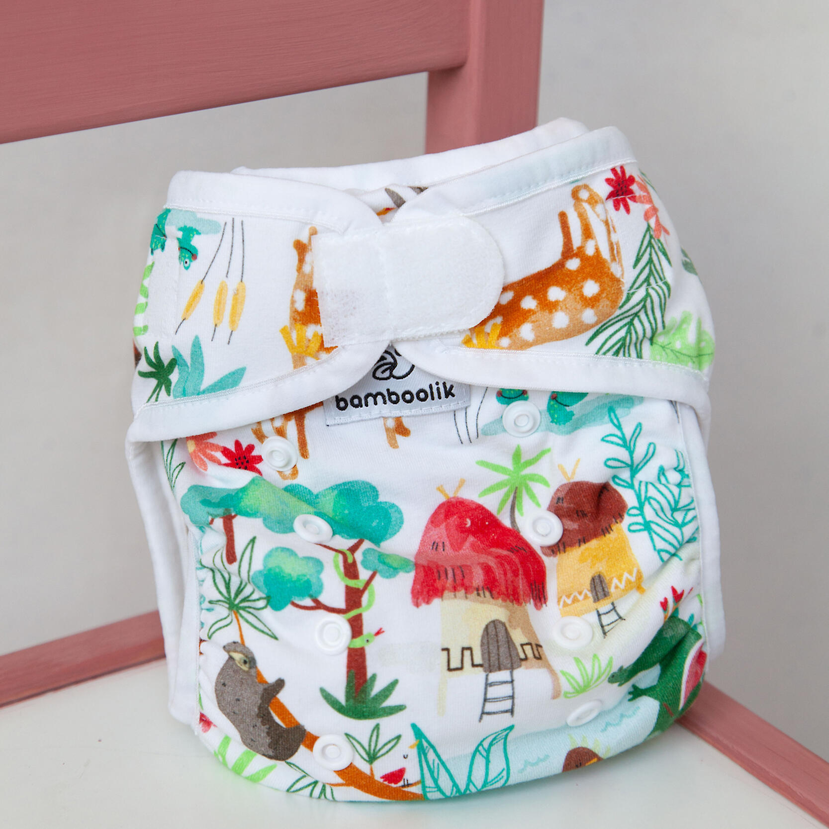 Bamboolik Bio-Baumwoll Einlagen 3er-Set - GOTS Zertifiziert Für Stoffwindeln