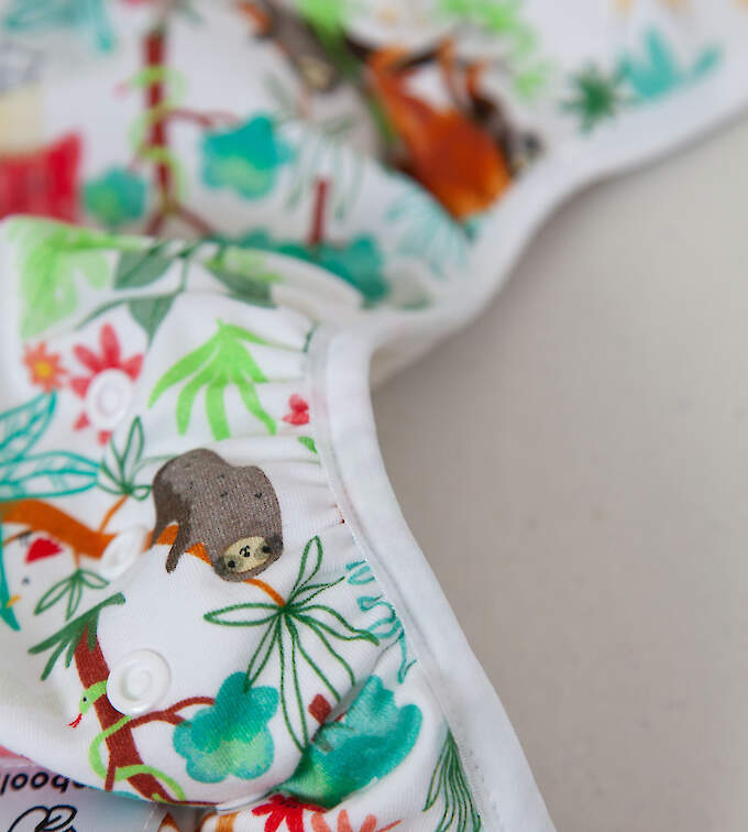 Bamboolik Höschenwindel mit Einlage Newborn