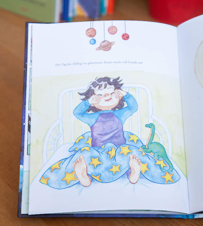 Bruno will hoch hinaus - Kinderbuch über den Penis