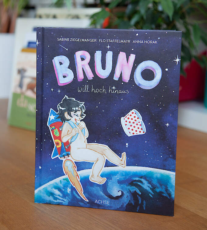 Bruno will hoch hinaus - Kinderbuch über den Penis