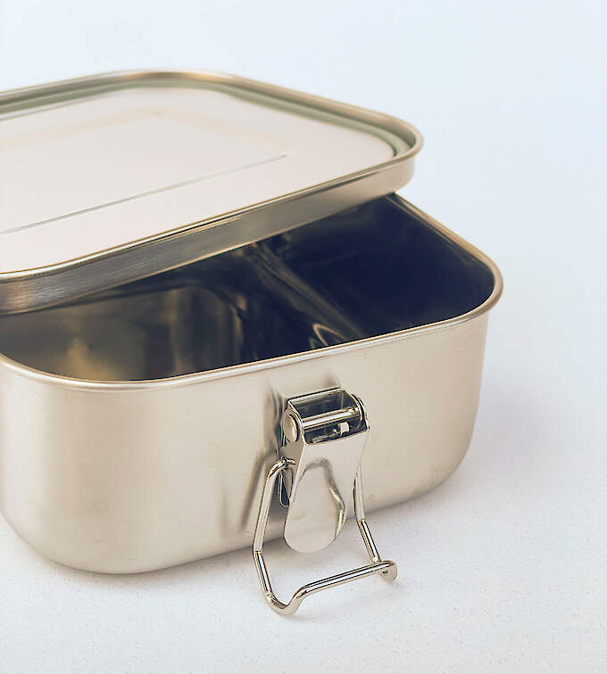 Redecker Znüni-Box aus Edelstahl