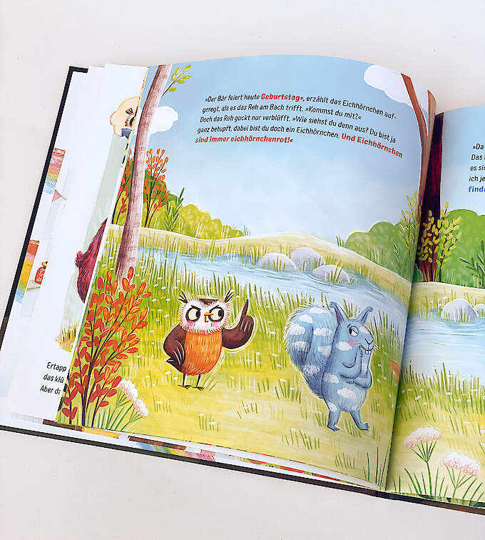 Und der Bär ruft laut Hurra: Farben sind für alle da!