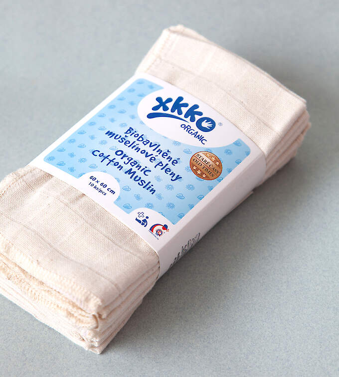 XKKO Newborn Mullwindeln - 10er Set