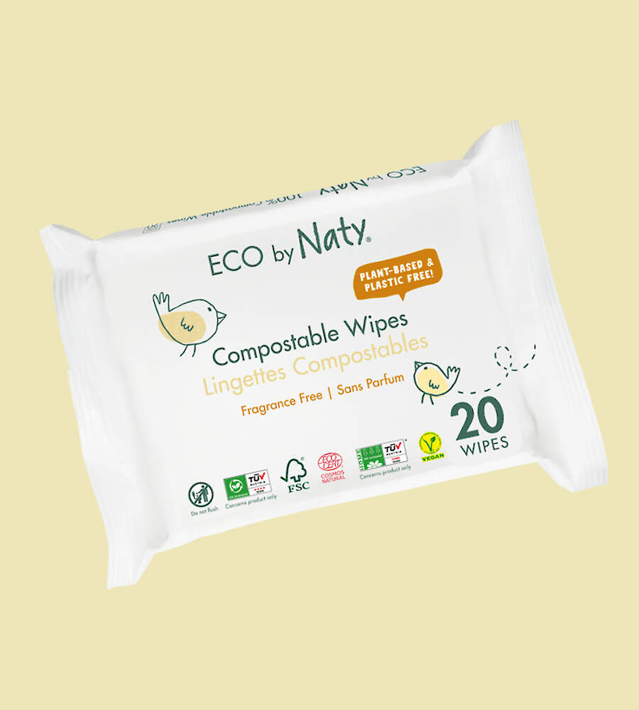 Naty Bio-Feuchttücher Reisepackung